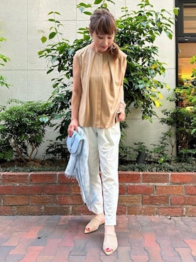 「BEATRICE（ベアトリス）のアイテム」を使った、アン レクレ/en recreさん（レディース・160cm）の春コーディネート