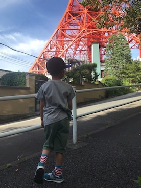「たんぱんこぞう」｜field_mouth_15さん（キッズ・110cm）の夏コーディネート