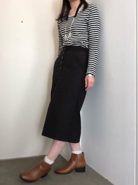 「And A（アンドエー）のアイテム（アクセサリー）」を使った、TOMOKOPHOTOさん（レディース・163cm）の秋コーディネート