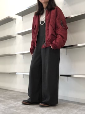 TOMOKOPHOTOさん（レディース・163cm）の冬コーディネート