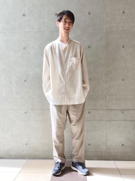 「green label relaxing（グリーンレーベルリラクシング）のアイテム」を使った、saito_dさん（メンズ・186cm）の夏コーディネート