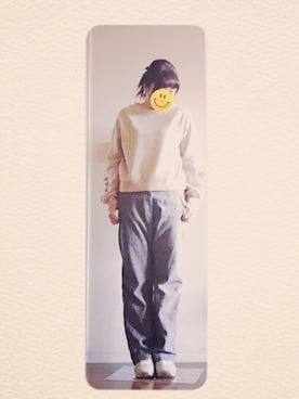 「ツイードパンツ」｜「アイテム（腕時計）」を使った、ｙｕｋｋｉｎ＊さん（レディース・166cm）の冬コーディネート