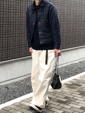 「STABILIZER GNZ（スタビライザージーンズ）のアイテム」を使った、muneyukiさん（メンズ・178cm）の春コーディネート