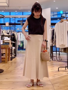 ayumimoriyaさん（レディース・155cm）の夏コーディネート