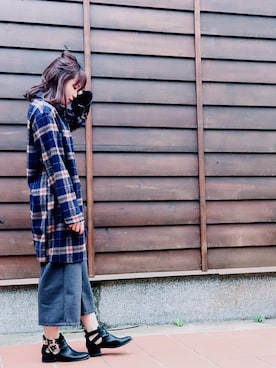 「amai（-）のアイテム」を使った、weiweiさん（レディース・163cm）の冬コーディネート