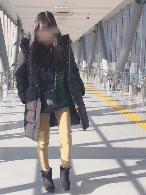 No 08 Guのダウンジャケット コートを使ったコーディネート Wear