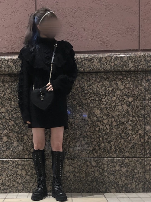 No 08 Onespoのワンピースを使ったコーディネート Wear No 08 Onespoのワンピースを使ったコーディネート Wear