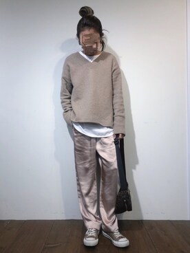 cocoさん（レディース・162cm）の冬コーディネート