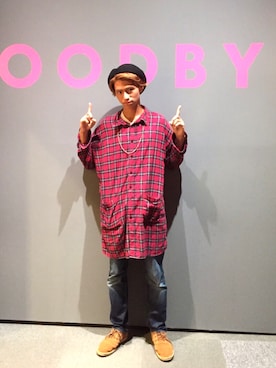 「rovtski」｜「アイテム（帽子）」を使った、SOTAさん（メンズ・178cm）の夏コーディネート