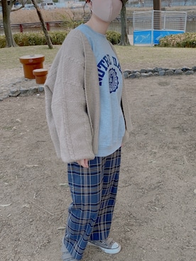 せなちさん（レディース・156cm）の冬コーディネート