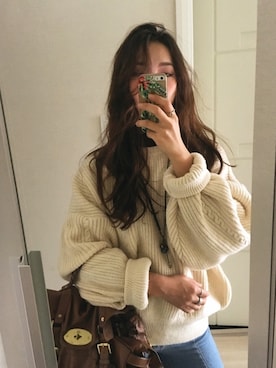 「mulberry」｜Clara🦄さん（レディース・160cm）の冬コーディネート