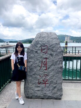 「PULL&BEAR（プルアンドベア）のアイテム（スカート）」を使った、Karenさん（レディース・153cm）の夏コーディネート