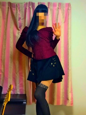 「TABOO（タブー）のアイテム（トップス）」を使った、麻樹菜さん（レディース・159cm）の冬コーディネート