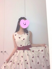 ロディスポット ミルフィーユクローゼット ロングワンピース 花柄 薔薇