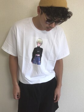 イトウユウキさん(メンズ・180cm)の夏コーディネート