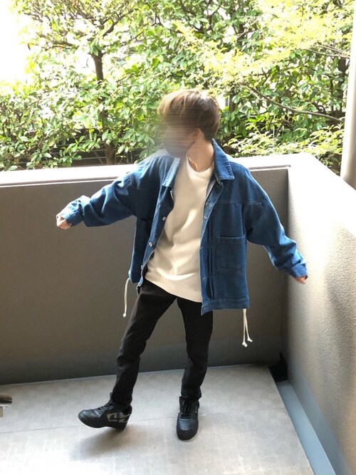 マッキー 自粛中 ユニクロのtシャツ カットソーを使ったコーディネート Wear