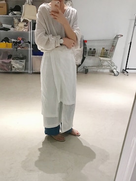 「working style」｜「アイテム（スリッポン）」を使った、Veraさん（レディース・158cm）の春コーディネート