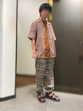 憂人さん（メンズ・163cm）の夏コーディネート