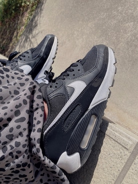 「NIKE（ナイキ）のナイキ エア マックス 90 ウィメンズシューズ / スニーカー /W AIR MAX 90（スニーカー、ブラック系）」を使った、hinapinaさん（レディース・158cm）の春コーディネート