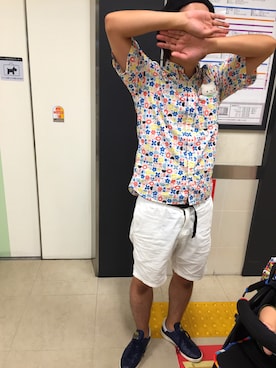 「SENSE OF PLACE by URBAN RESEARCH（センスオブプレイスバイアーバンリサーチ）のアイテム（ハンチング/ベレー帽）」を使った、KOMAIさん（メンズ・175cm）の秋コーディネート