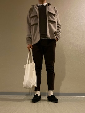 「CIAOPANIC TYPY（チャオパニックティピー）のアイテム（その他アウター）」を使った、tomoyaさん（メンズ・180cm）の冬コーディネート