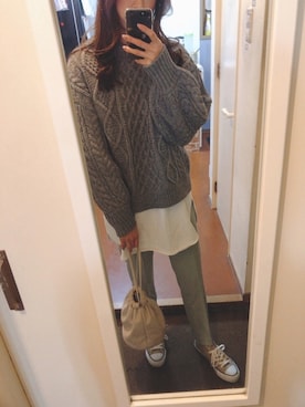 e♡さん(レディース・158cm)の冬コーディネート