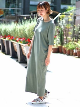 SAKURAKOさん（レディース・165cm）の夏コーディネート