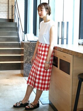 SAKURAKOさん(レディース・165cm)の夏コーディネート