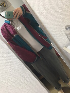 「sevens（セブンズ）のアイテム（ジャケット/アウター）」を使った、星人さん（レディース・153cm）の夏コーディネート