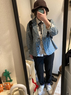 星人さん（レディース・153cm）の春コーディネート