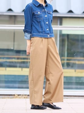 「Fashion Letter（ファッションレター）のアイテム」を使った、fashionletterさん（レディース・160cm）の春コーディネート