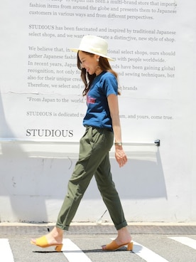 「hat」｜fashionletterさん（レディース・147cm）の夏コーディネート