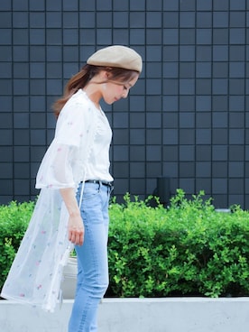 「ガウン」｜fashionletterさん（レディース・147cm）の夏コーディネート