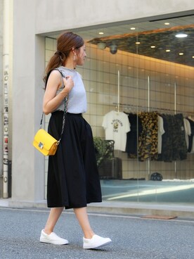 「Fashion Letter（ファッションレター）のアイテム」を使った、fashionletterさん（レディース・147cm）の夏コーディネート