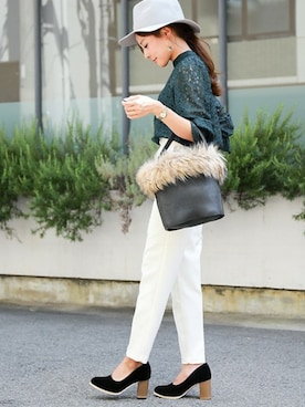 「hat」｜fashionletterさん（レディース・147cm）の秋コーディネート