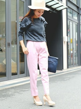 「hat」｜fashionletterさん（レディース・147cm）の秋コーディネート