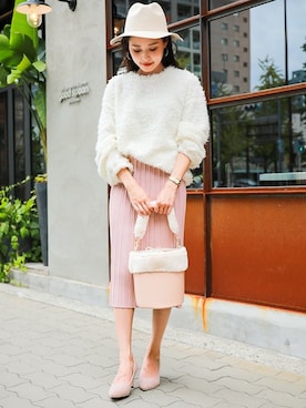 「Fashion Letter（ファッションレター）のアイテム」を使った、fashionletterさん（レディース・147cm）の秋コーディネート