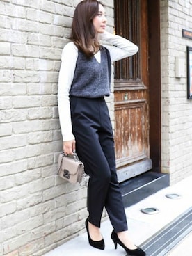 fashionletterさん（レディース・147cm）の冬コーディネート