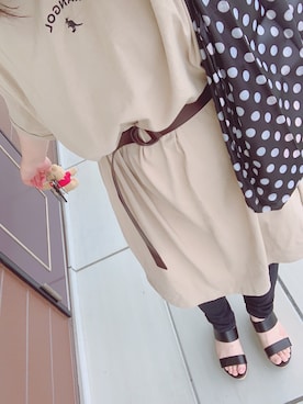 「夢展望（ユメテンボウ）のアイテム」を使った、きゃんあすさん（レディース・160cm）の夏コーディネート