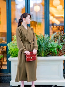 カーキワンピース の人気ファッションコーディネート Wear