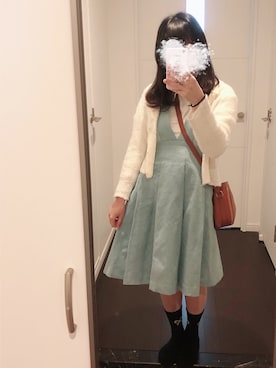 「MEMUSE」｜えるさん（レディース・154cm）の冬コーディネート
