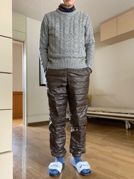 「アイテム（パンツ）」を使った、F.minoruさん（メンズ・168cm・60代）の秋コーディネート