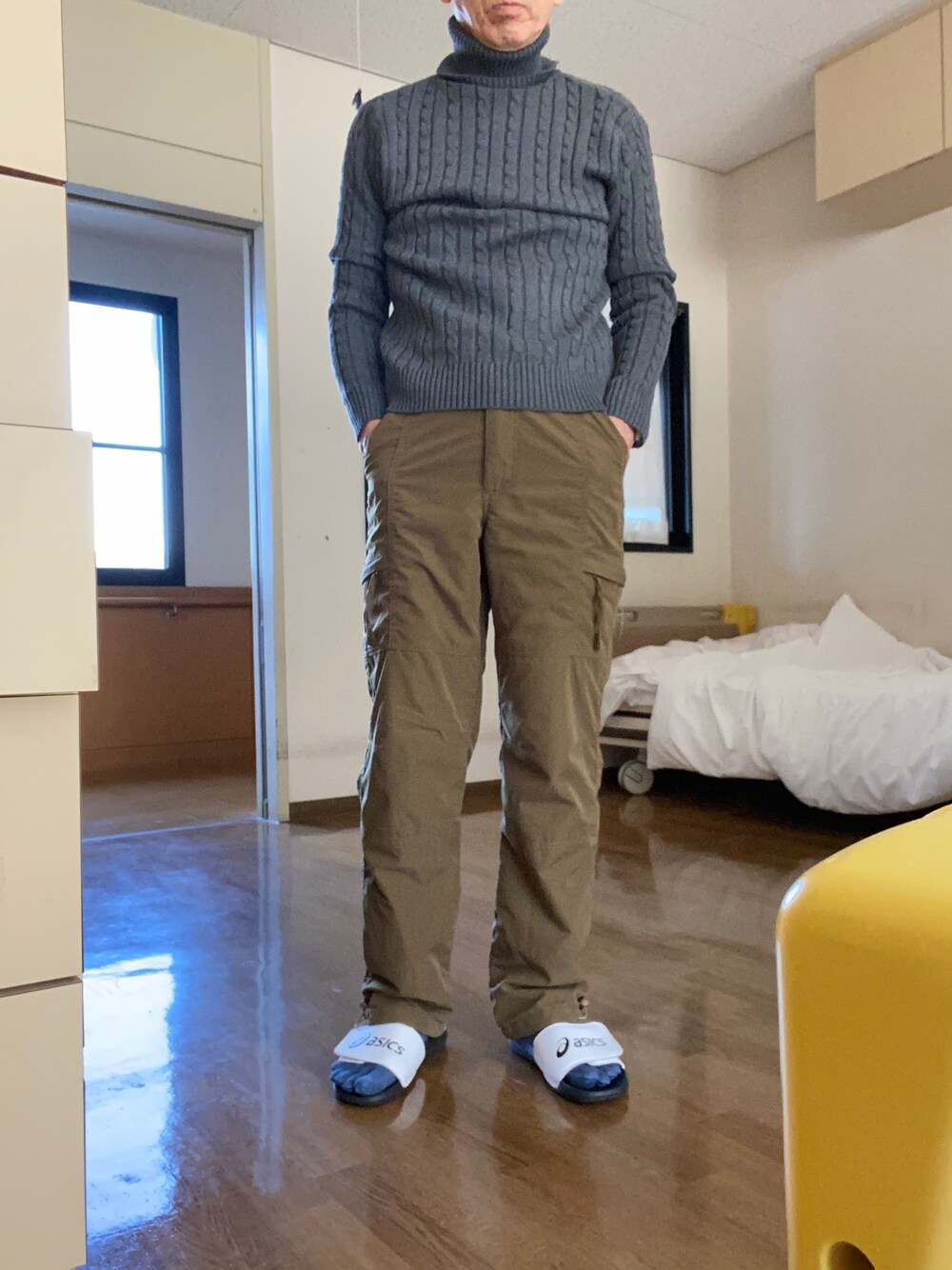 「SpiralNewsのアイテム（ジャケット/アウター、グレー系）」を使った、F.minoruさん（メンズ・168cm）の秋コーディネートの1枚目の写真