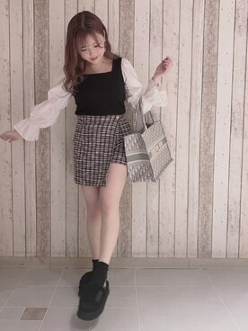 Naomi🤍さん(レディース・152cm)の秋コーディネート