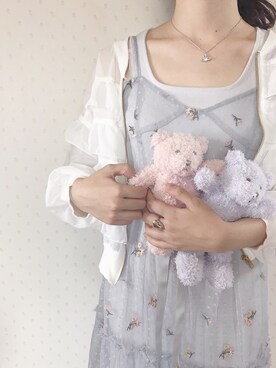 「nice claup」｜「アイテム（財布/小物）」を使った、みさん（レディース・156cm）の秋コーディネート