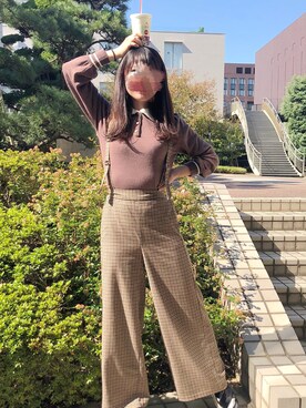 みさん（レディース・156cm）の秋コーディネート