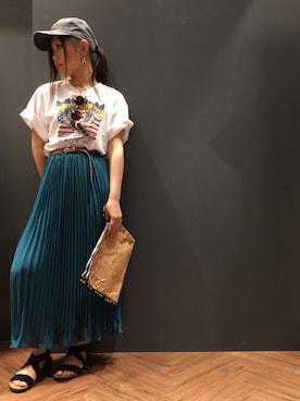 「SpRay（スプレイ）のアイテム」を使った、SpRay 大和郡山さん（レディース・151cm）の春コーディネート