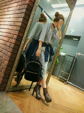 「SpRay（スプレイ）のアイテム（ワンピース/ドレス）」を使った、SpRay 大和郡山さん（レディース・153cm）の秋コーディネート