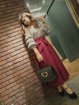 「SpRay（スプレイ）のアイテム」を使った、SpRay 大和郡山さん（レディース・152cm）の秋コーディネート