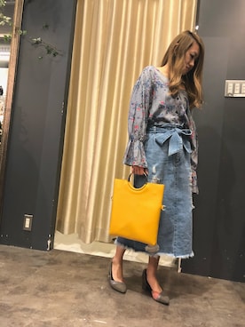 「ootd」｜SpRay 大和郡山さん（レディース・153cm）の春コーディネート